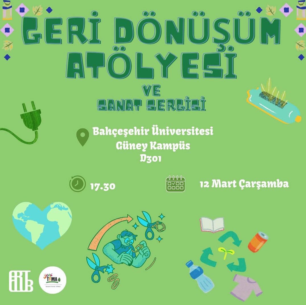 Geri Dönüşüm Atölyesi ve Sanat Sergisi